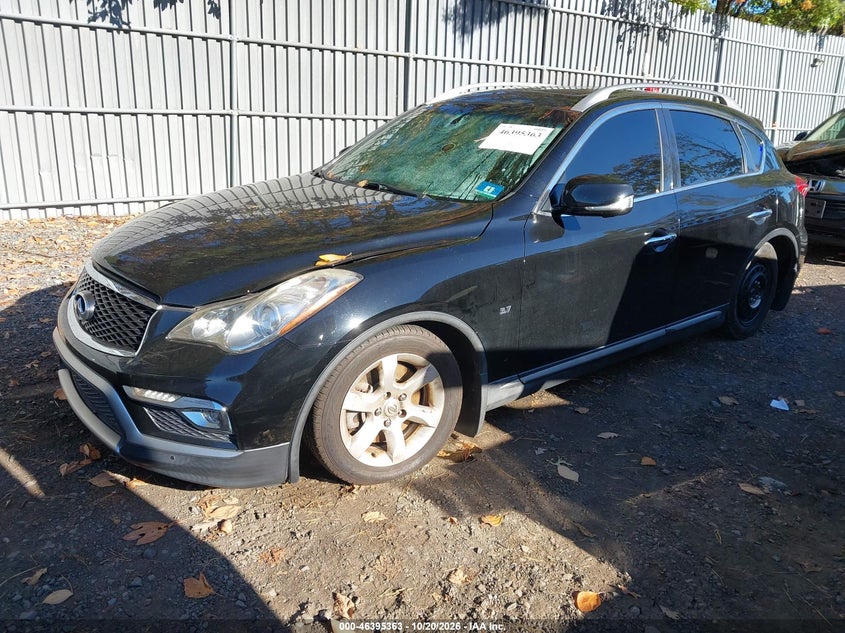 2017 Infiniti Qx50, Стихия, IAAI, VIN JN1BJ0RR4HM412534 — фото 2