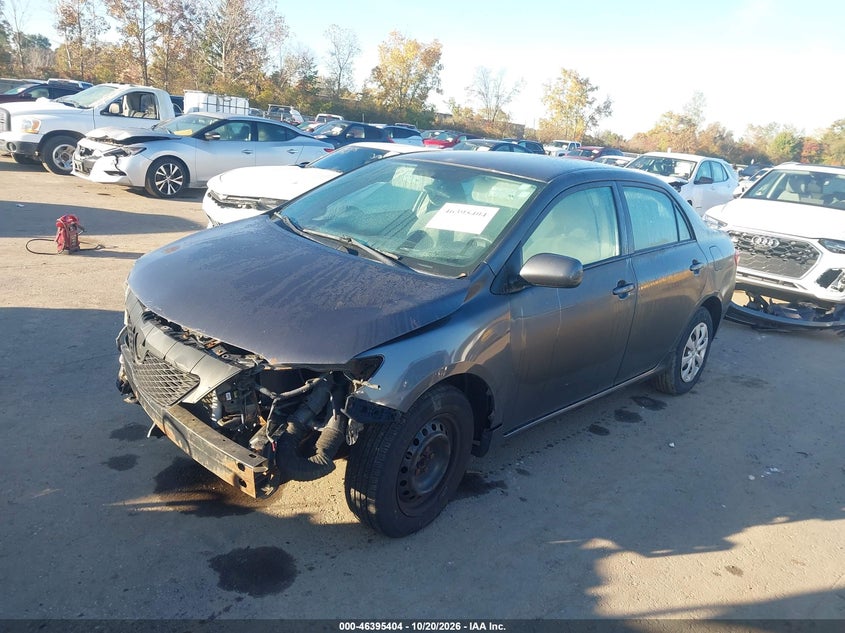 Vin: 2t1bu4ee6ac244624, lot: 46895762, toyota corolla le 20102