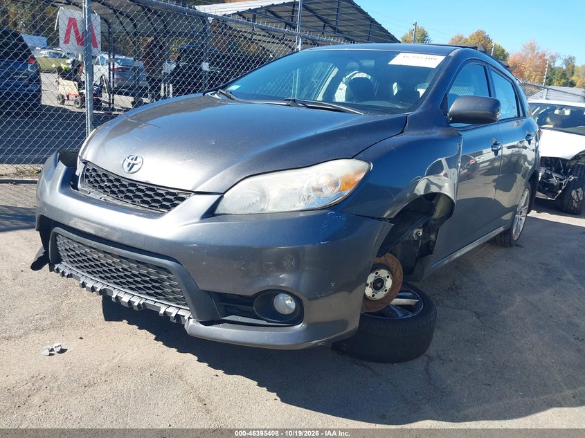 Vin: 2t1le4ee6dc022834, lot: 46895766, toyota matrix s 20132
