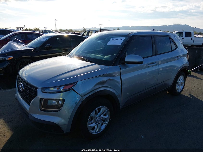 2021 Hyundai Venue Se, Front End, IAAI, VIN KMHRB8A32MU103875 — photo 2