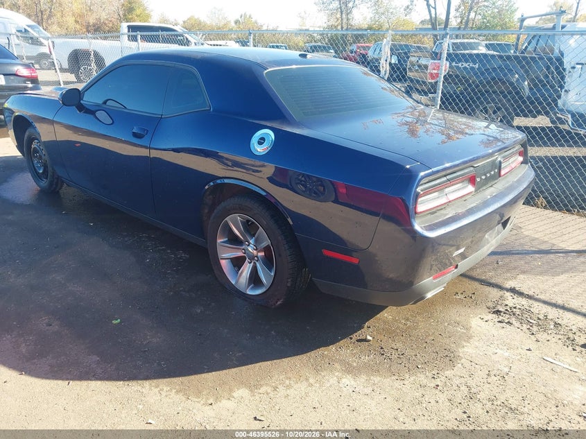 Vin: 2c3cdzag8gh209580, lot: 46895884, dodge challenger sxt 20163