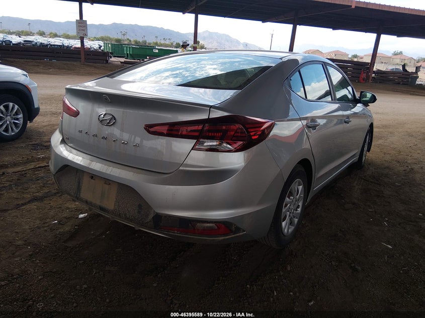 Vin: 5npd74lf8kh488513, lot: 46895947, hyundai elantra se 20194