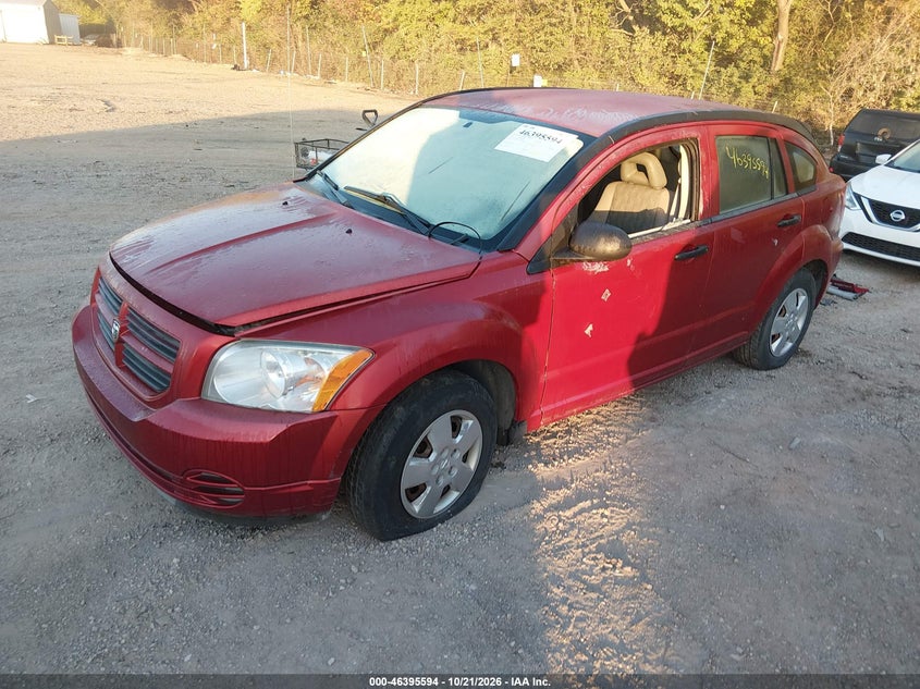 DODGE CALIBER 2007 VIN 1B3HB28B77D568930