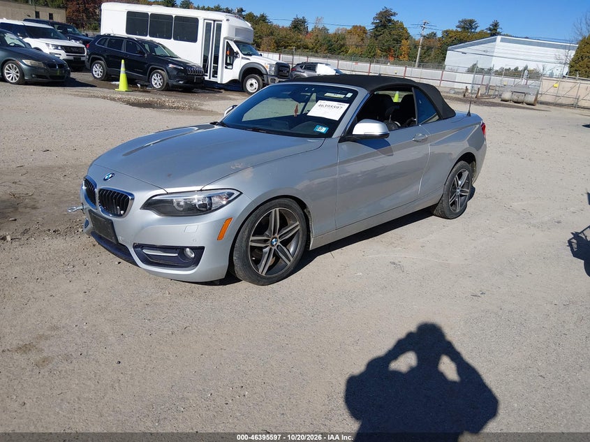 Vin: wba2m9c39hv717693, lot: 46895955, bmw 230i xdrive 20172