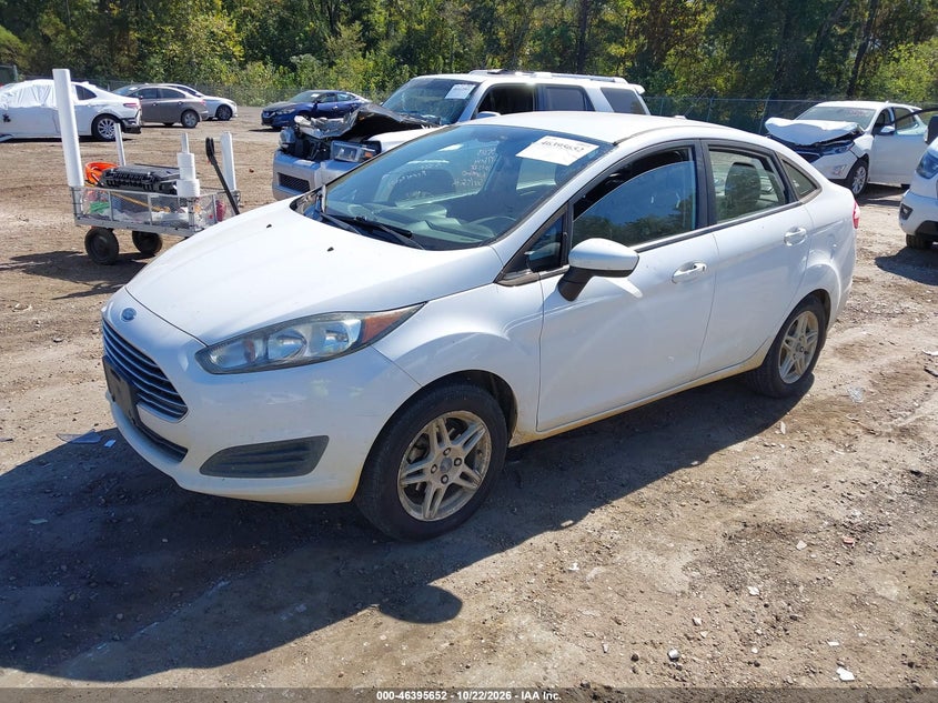 Vin: 3fadp4bj3hm135613, lot: 46896010, ford fiesta se 20172