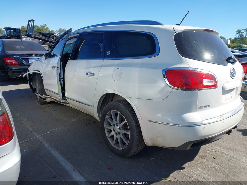 Vin: 5gakvckd5dj191220, lot: 46896011, buick enclave leather 20133