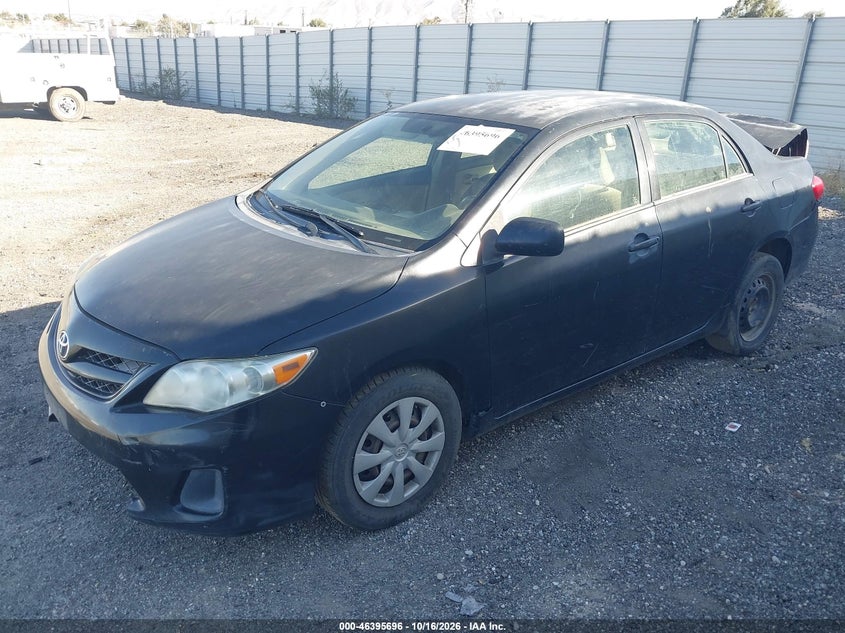 Vin: jtdbu4ee0b9166574, lot: 46896054, toyota corolla 20112