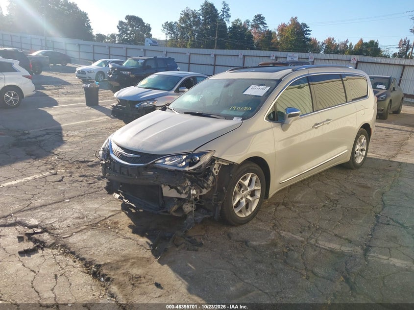 Vin: 2c4rc1gg8lr190180, lot: 46896059, chrysler pacifica limited 20202