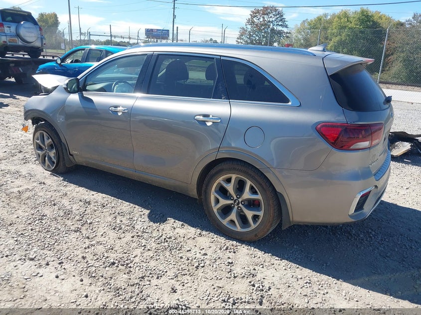 Vin: 5xypkda55kg527846, lot: 46896071, kia sorento sx/sxl 20193