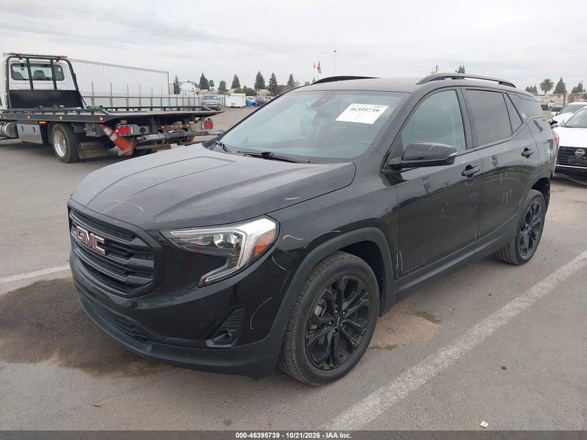 Vin: 3gkalpev6ml362372, lot: 46896097, gmc terrain fwd slt 20212