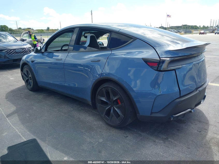 Vin: 7saygdet7ta762739, lot: 46896099, tesla model y performance all-wheel drive 20263
