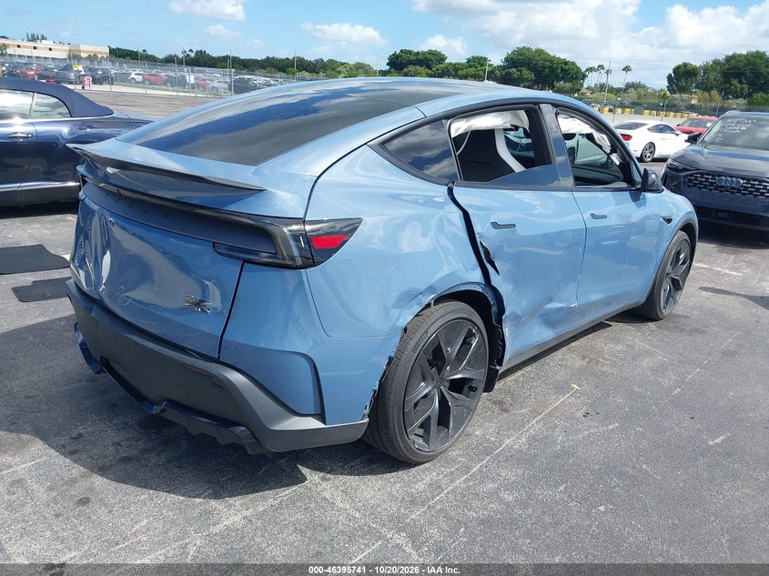 Vin: 7saygdet7ta762739, lot: 46896099, tesla model y performance all-wheel drive 20264