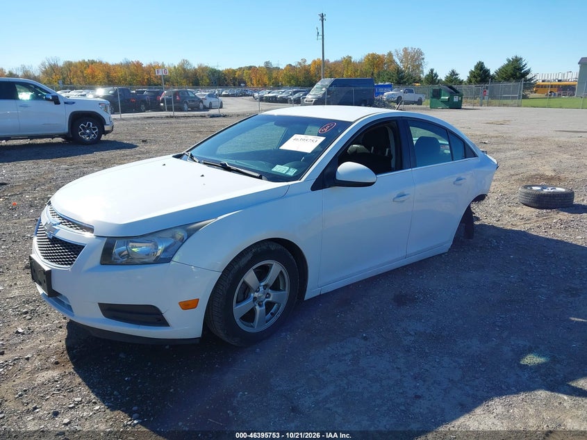 2014 Chevrolet Cruze 1Lt Auto, Удар сзади, IAAI, VIN 1G1PC5SB6E7483048 — фото 2