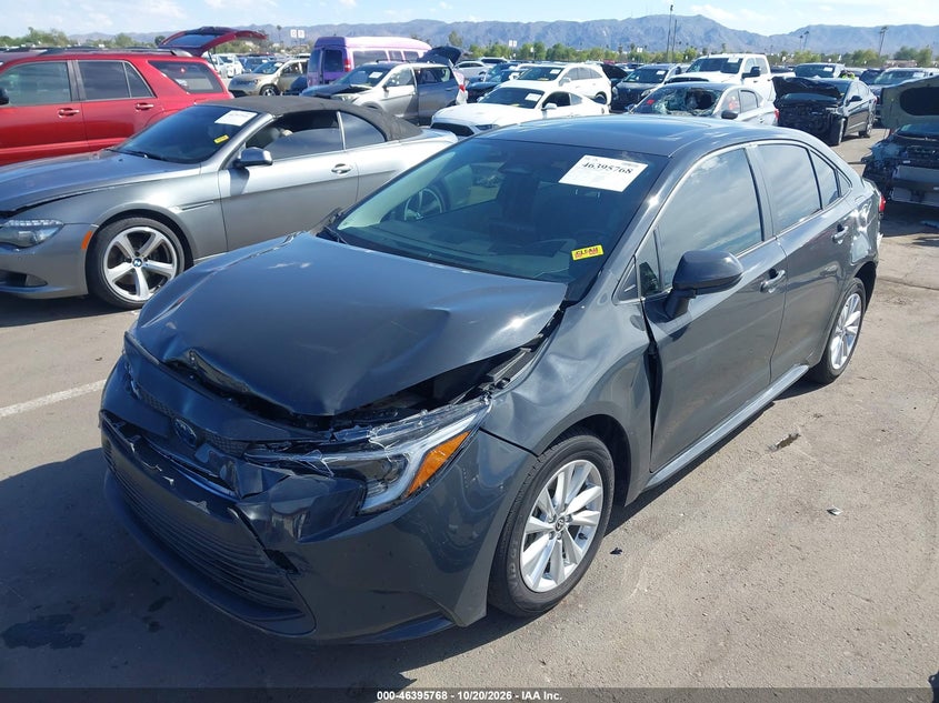 Vin: jtdbcmfe3r3028414, lot: 46896126, toyota corolla hybrid le 20242