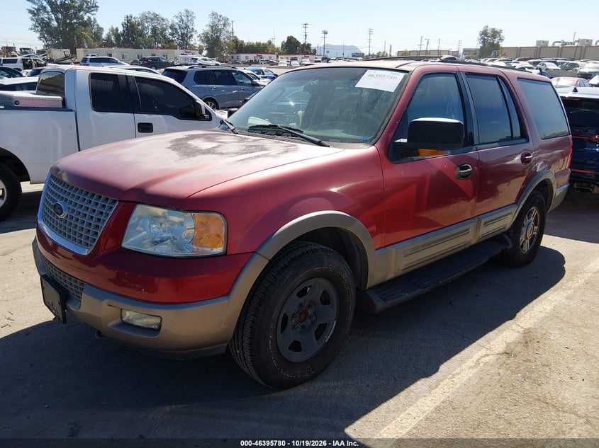 2003 Ford Expedition Eddie Bauer, Обычный износ, IAAI, VIN 1FMFU18L23LA45992 — фото 2