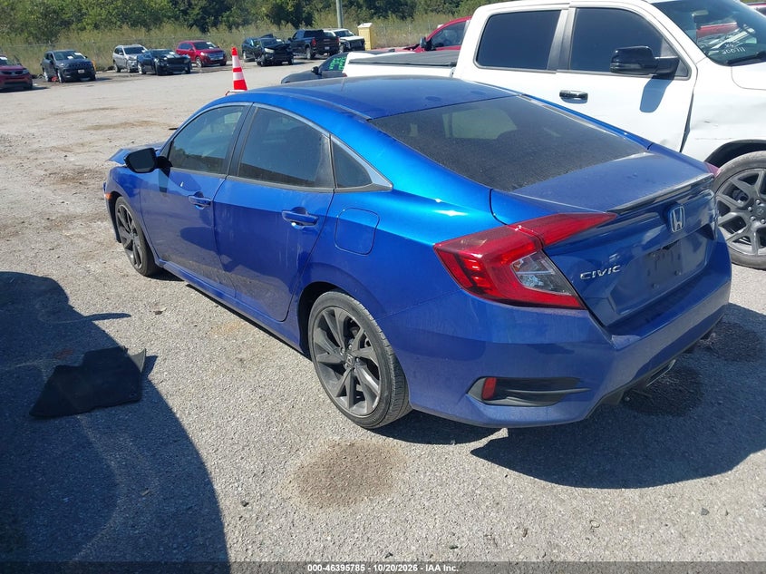 Vin: 2hgfc2f87mh502890, lot: 46896143, honda civic sport 20213