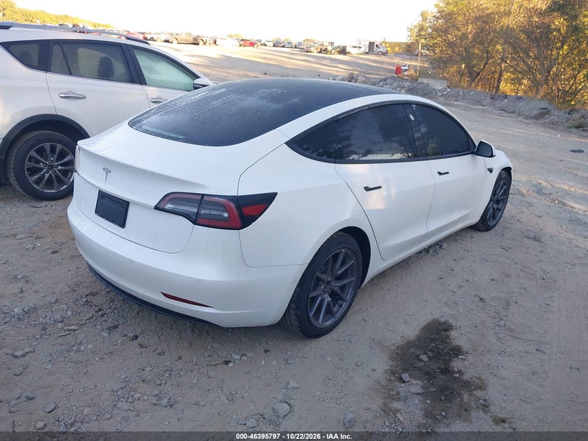 Vin: 5yj3e1ea8mf017190, lot: 46896155, tesla model 3 standard range plus rear-wheel drive 20214