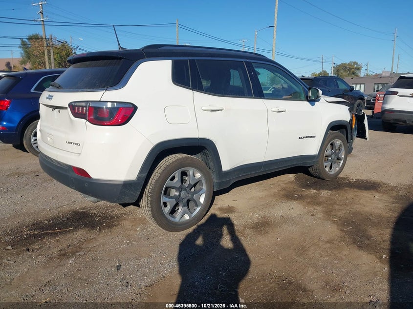 Vin: 3c4njdcb3kt842781, lot: 46896157, jeep compass limited 4x4 20194