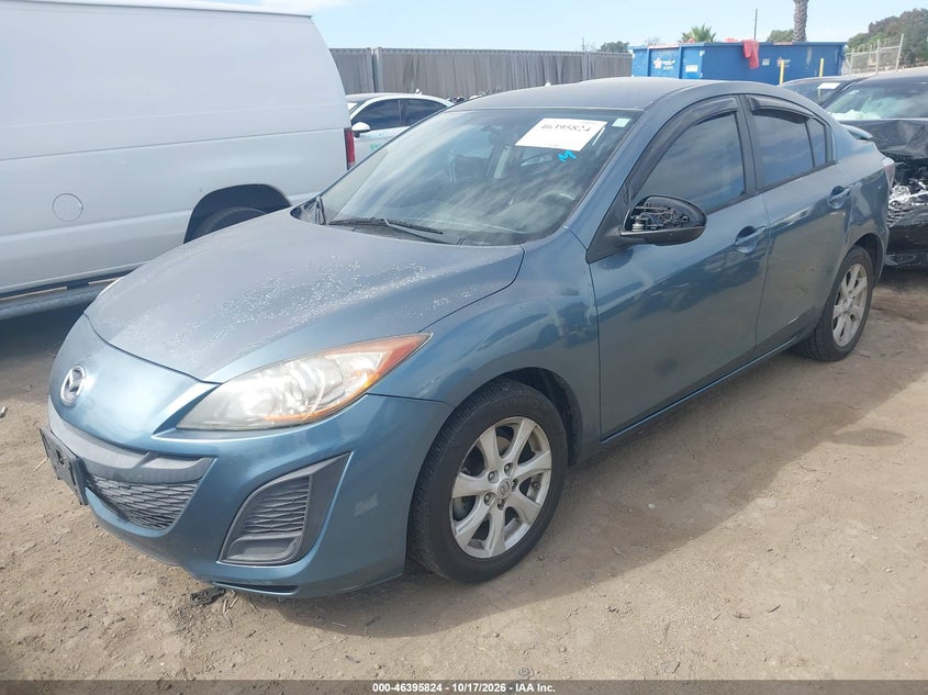 Vin: jm1bl1vg8b1384666, lot: 46896181, mazda mazda3 i touring 20112