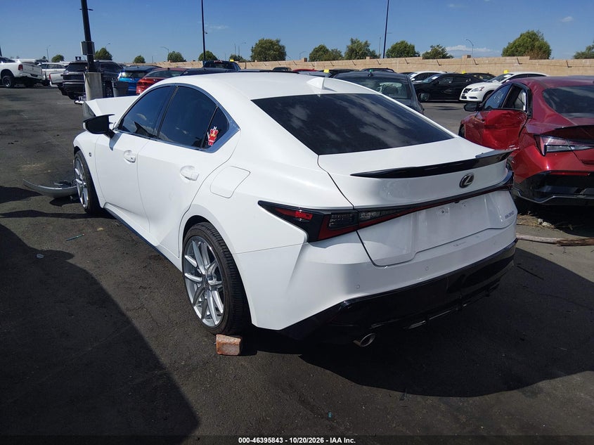 Vin: jthgz1b22r5080408, lot: 46896201, lexus is 350 f sport 20243