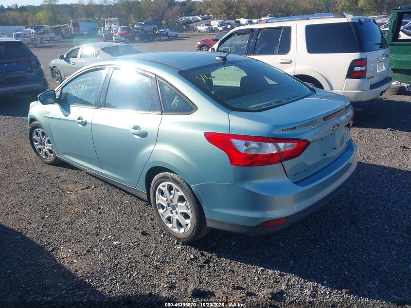 Vin: 1fahp3f26cl408939, lot: 46896228, ford focus se 20123