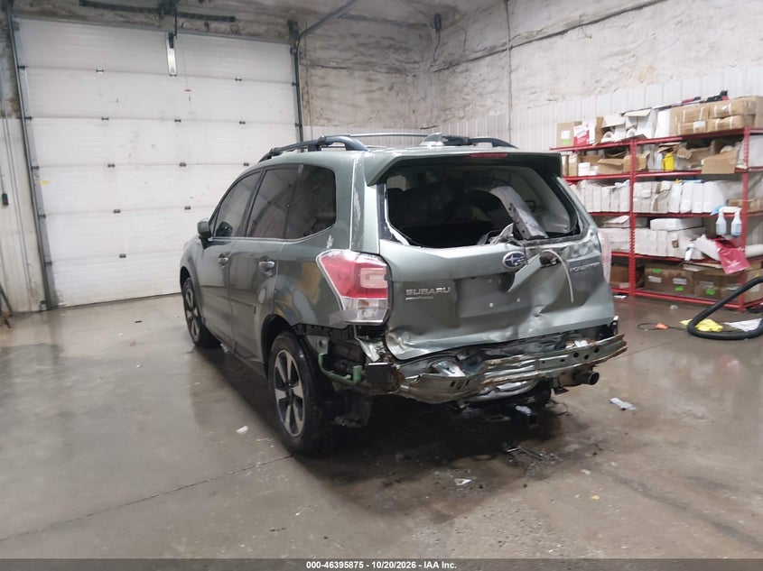 Vin: jf2sjajcxjh435598, lot: 46896233, subaru forester 2.5i limited 20183