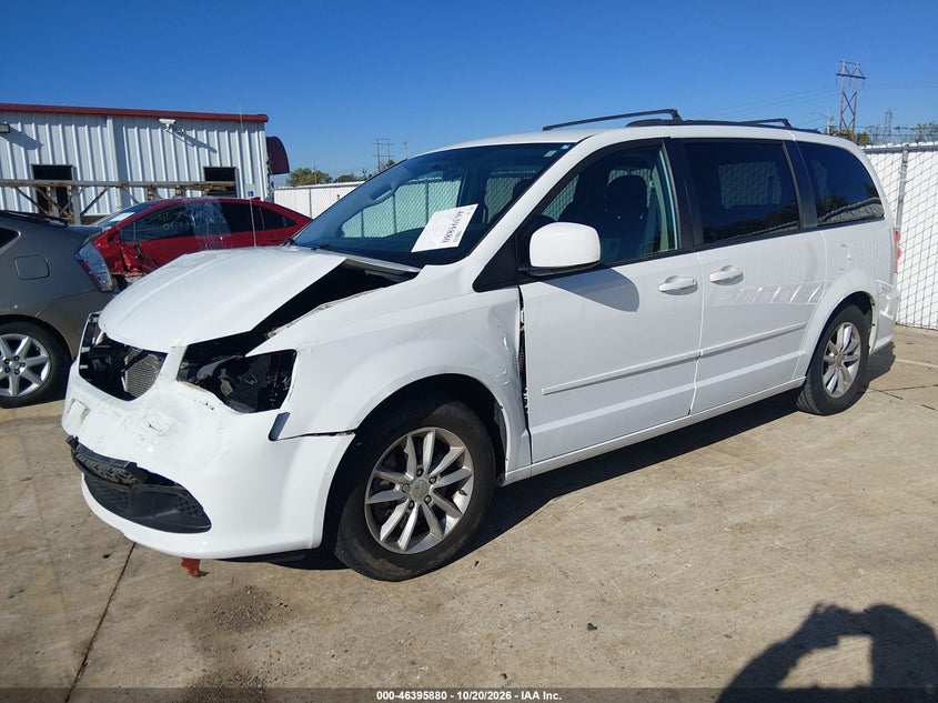 Vin: 2c4rdgcg4gr340121, lot: 46896238, dodge grand caravan sxt 20162