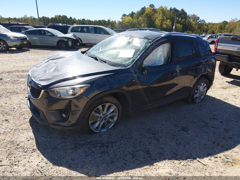2015 Mazda Cx-5 Grand Touring, Rollover, IAAI, VIN JM3KE4DY2F0550608 — photo 2