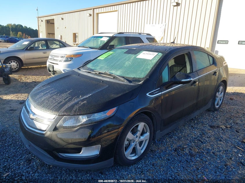 Vin: 1g1ra6e45eu158703, lot: 46896330, chevrolet volt 20142