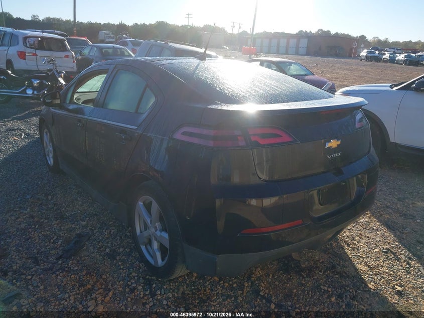 Vin: 1g1ra6e45eu158703, lot: 46896330, chevrolet volt 20143