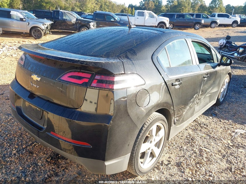 Vin: 1g1ra6e45eu158703, lot: 46896330, chevrolet volt 20144