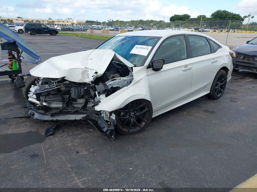 2026 Honda Civic Sport, Front End, IAAI, VIN 2HGFE2F56TH531862 — photo 2