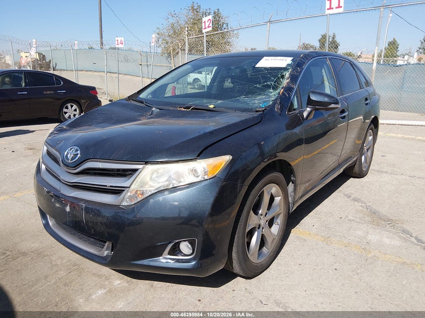 Vin: 4t3zk3bb6du061825, lot: 46896342, toyota venza xle v6 20132
