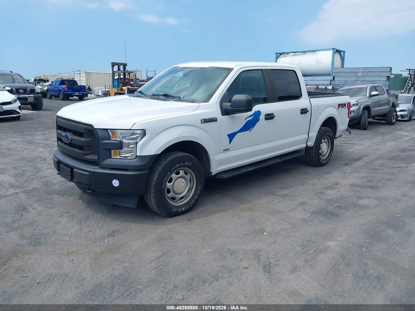 2017 Ford F-150 Xl, Удар сзади, IAAI, VIN 1FTEW1EG6HKD95138 — фото 2