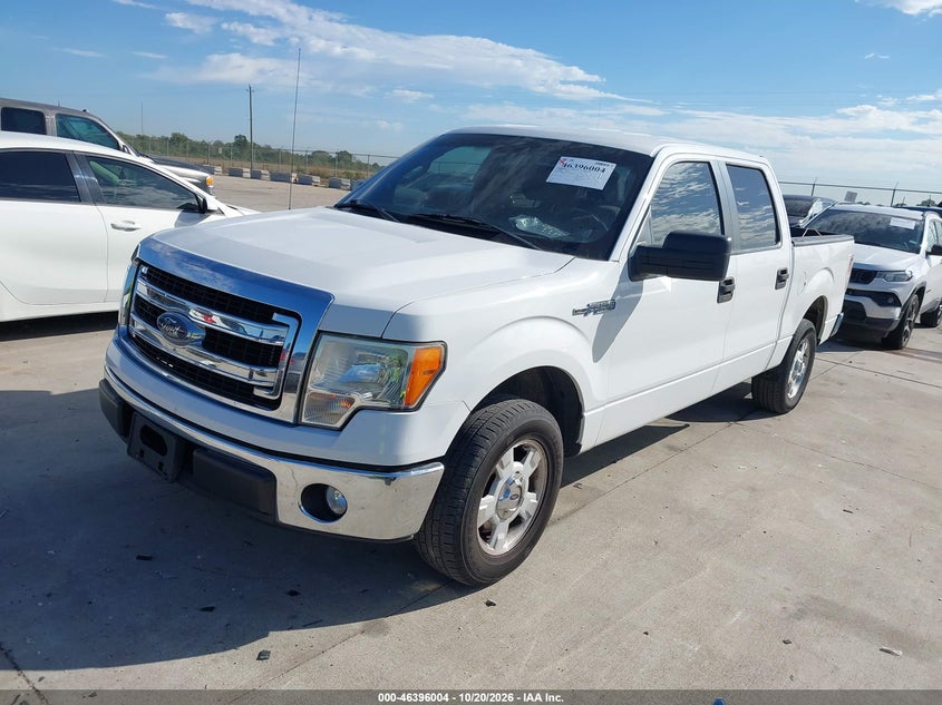 Vin: 1ftew1cm0dkf70650, lot: 46896362, ford f-150 xlt 20132