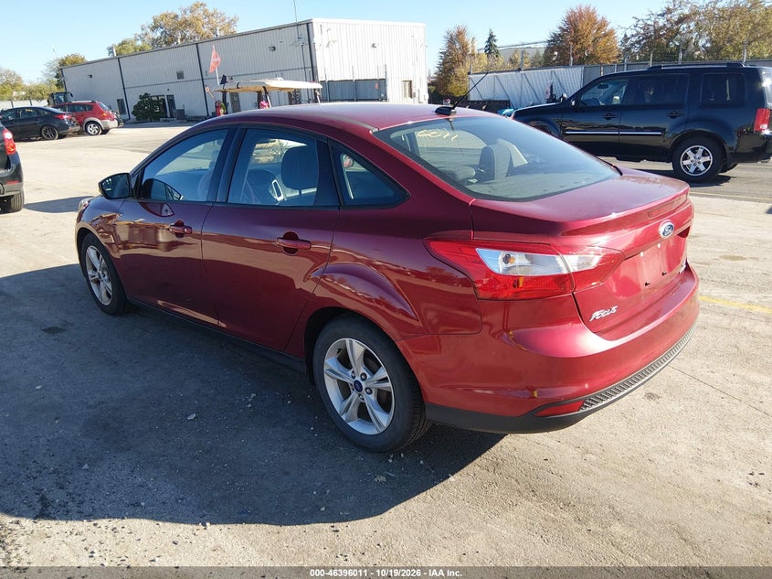 Vin: 1fadp3f25el437639, lot: 46896369, ford focus se 20143
