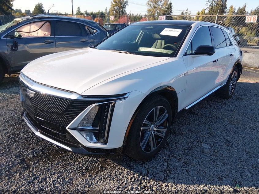 Vin: 1gykprrl6rz124461, lot: 46896376, cadillac lyriq luxury w/1sd 20242
