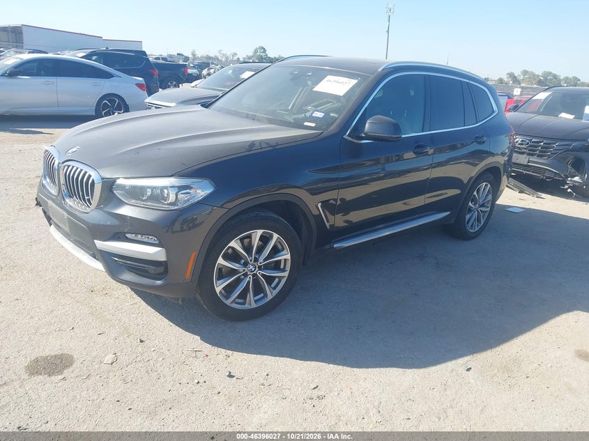Vin: 5uxtr7c56kle95889, lot: 46896385, bmw x3 sdrive30i 20192