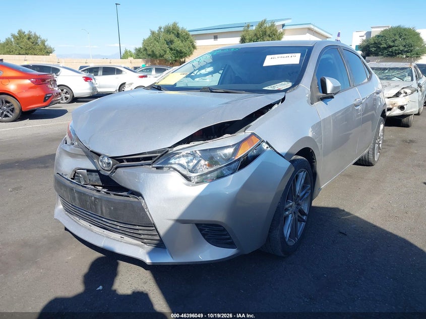 Vin: 2t1burhe5gc548108, lot: 46896408, toyota corolla le 20162
