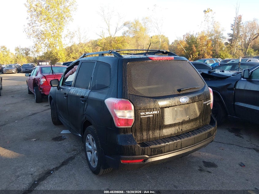 Vin: jf2sjaecxeh501986, lot: 46896424, subaru forester 2.5i premium 20143