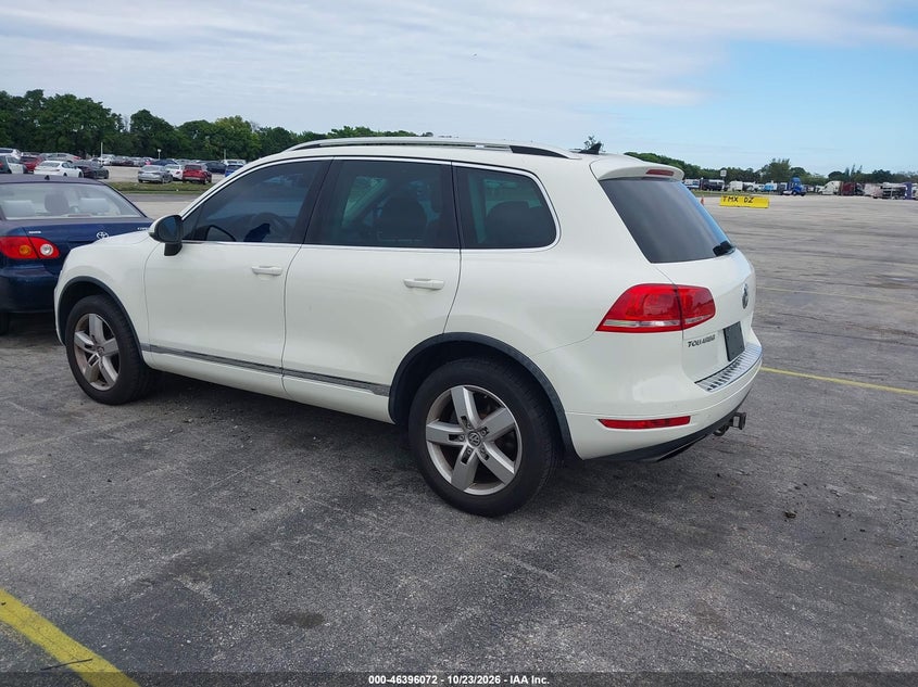 Vin: wvgff9bp6bd007288, lot: 46896430, volkswagen touareg vr6 lux 20113