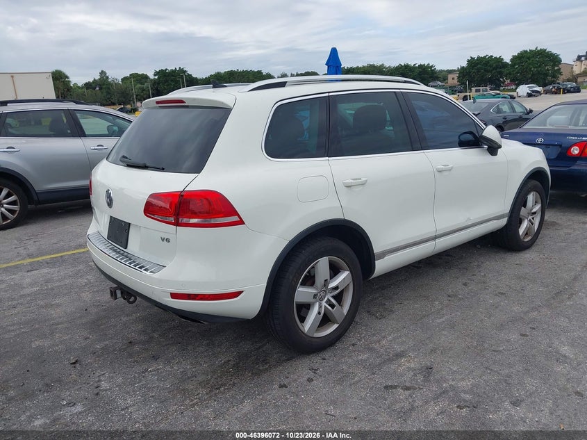 Vin: wvgff9bp6bd007288, lot: 46896430, volkswagen touareg vr6 lux 20114