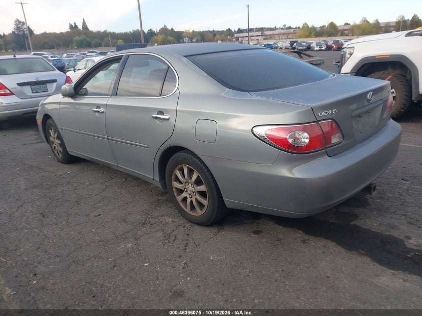 LEXUS ES 330 2004 VIN JTHBA30G040010472