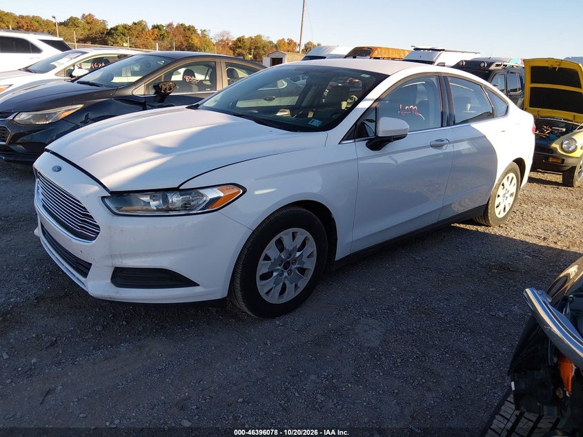 Vin: 1fa6p0g79e5350073, lot: 46896436, ford fusion s 20142