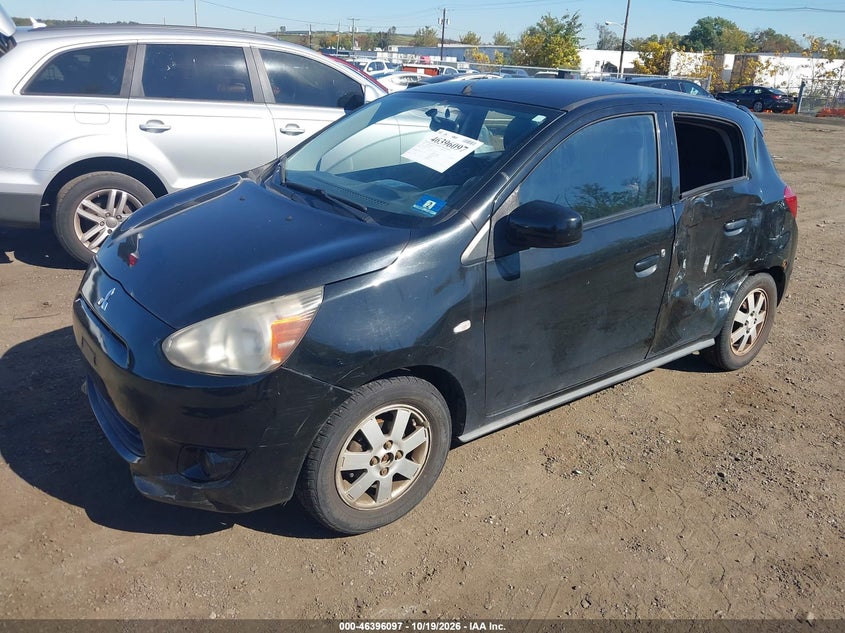 Vin: ml32a3hj4eh006223, lot: 46896455, mitsubishi mirage de 20142