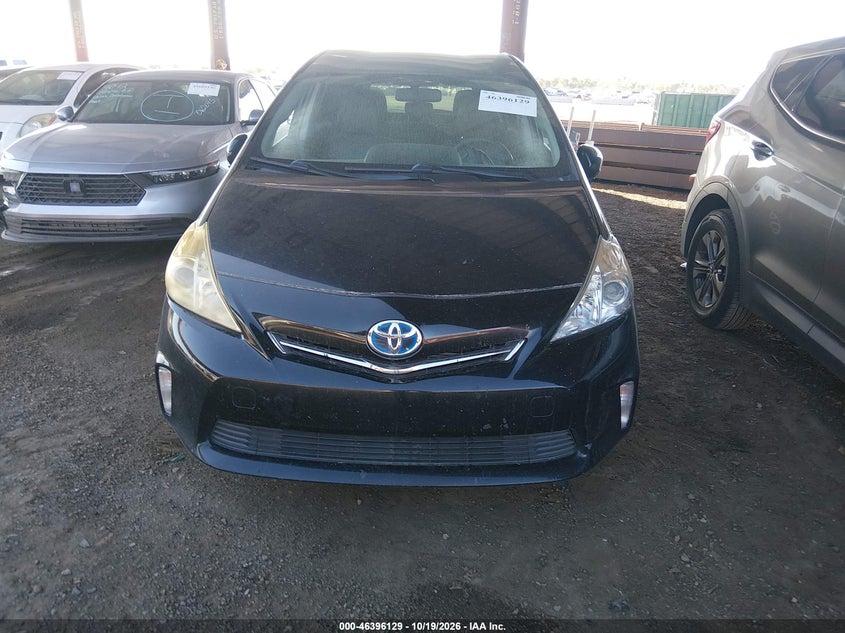 TOYOTA PRIUS V 2012 VIN JTDZN3EU4C3169012