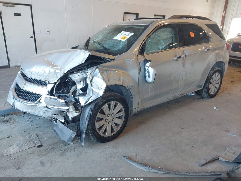 2011 Chevrolet Equinox 2Lt, Био/химия, IAAI, VIN 2GNALPEC1B1188274 — фото 2