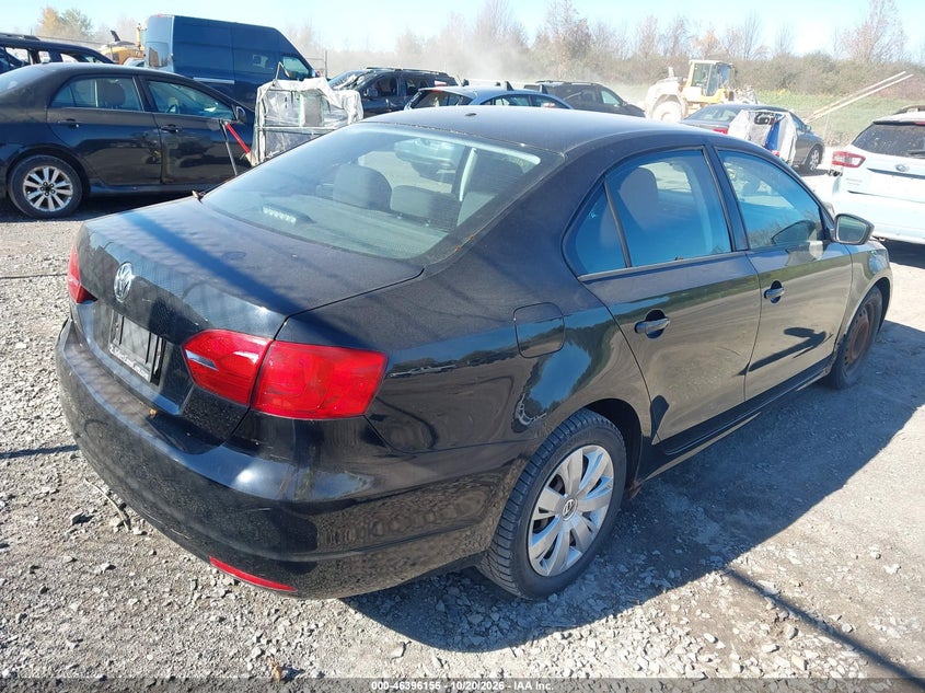 Vin: 3vw2k7aj6dm361512, lot: 46896514, volkswagen jetta 2.0l s 20134