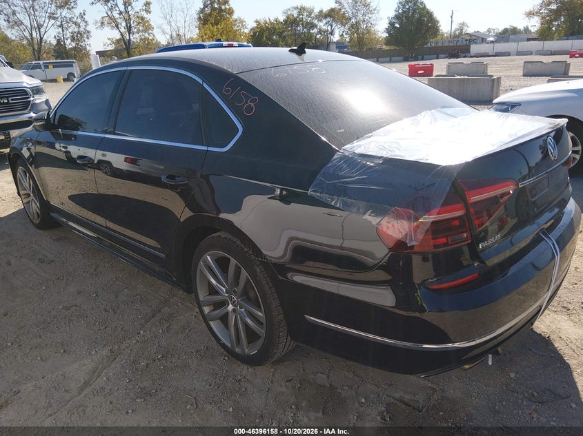Vin: 1vwdt7a39hc045083, lot: 46896516, volkswagen passat 1.8t r-line 20173