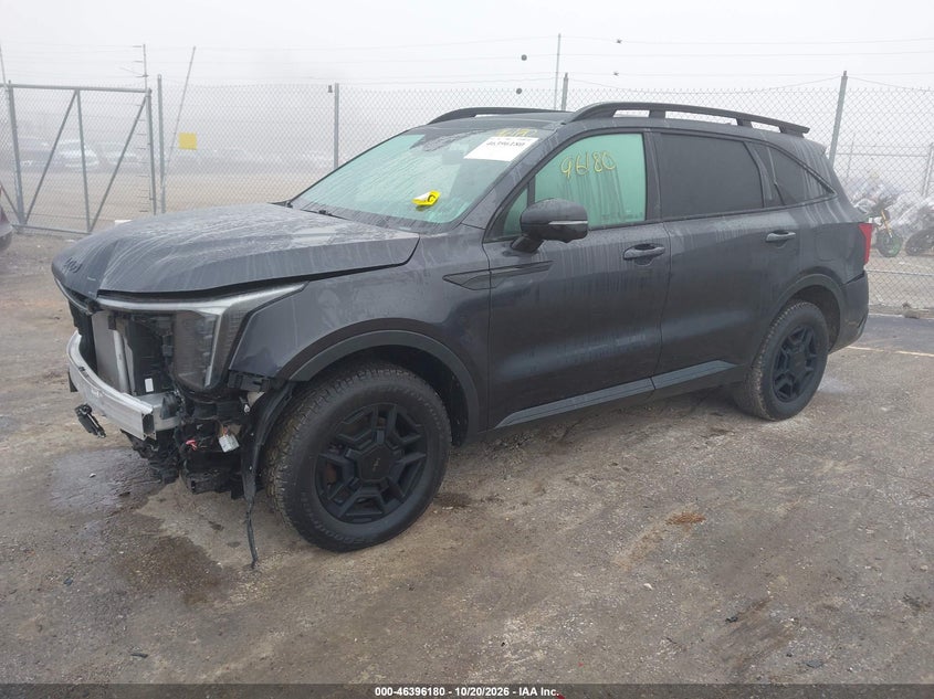 2026 Kia Sorento X-Pro Sx Prestige, Right Side, IAAI, VIN 5XYRKDJF9TG415084 — photo 2